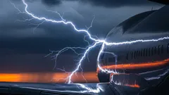 Was passiert, wenn während des Flugs ein Blitz in ein Flugzeug einschlägt? Experten geben Antwort